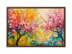Spring Trees Canvas Art Print