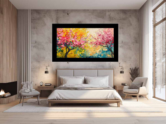 Spring Trees Canvas Art Print