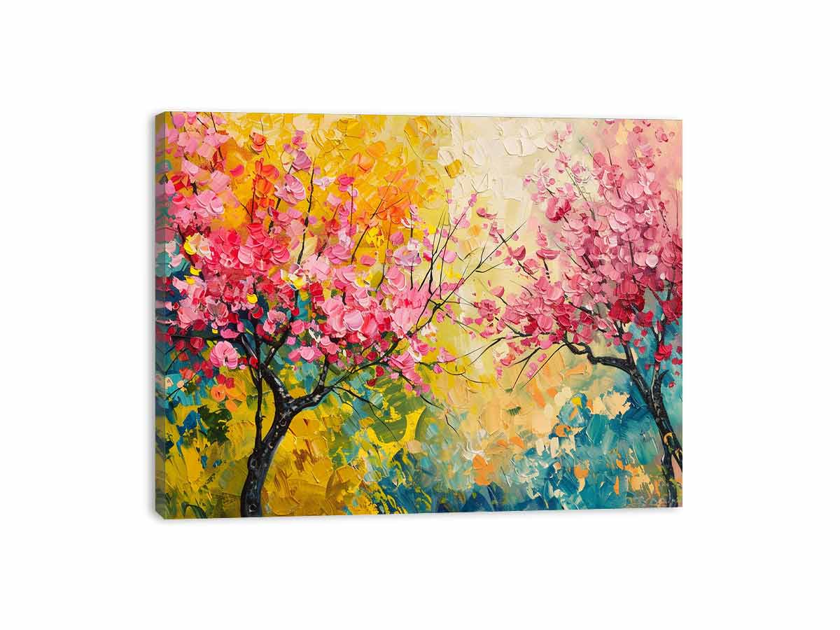 Spring Trees Canvas Art Print