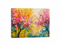 Spring Trees Canvas Art Print