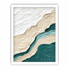Ocean wall art texture painting print