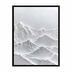 Snow Mountian 3D Painting
