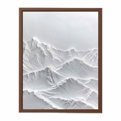Snow Mountian 3D Painting