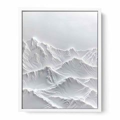 Snow Mountian 3D Painting