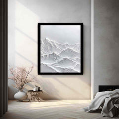 Snow Mountian 3D Painting