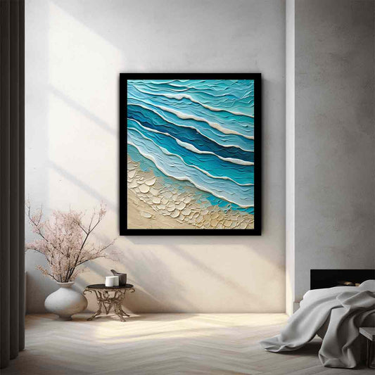 Waves  texture Wall Art