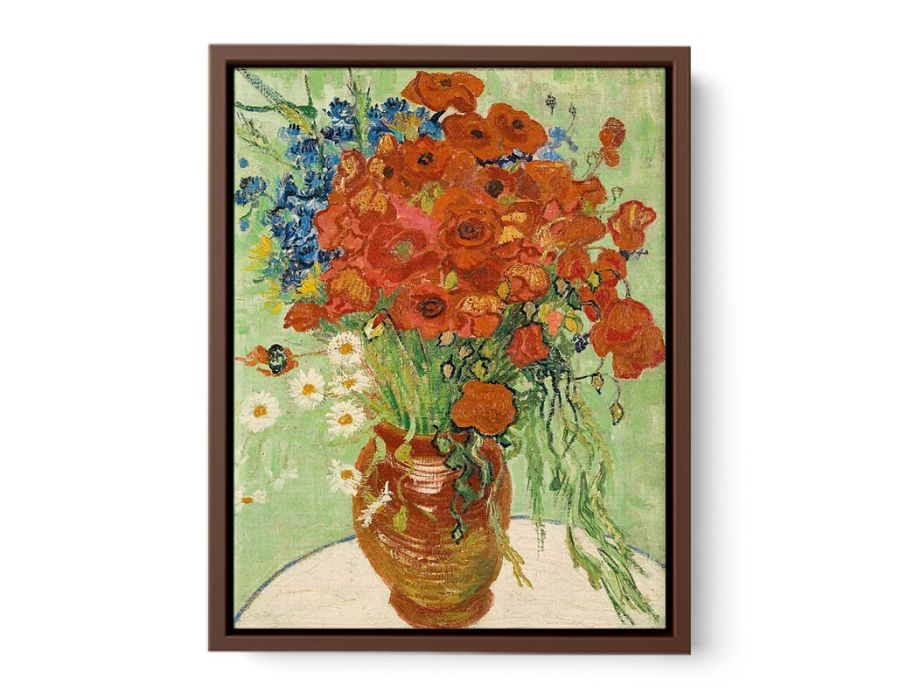 Wild flower - By Van Gogh Canvas Print