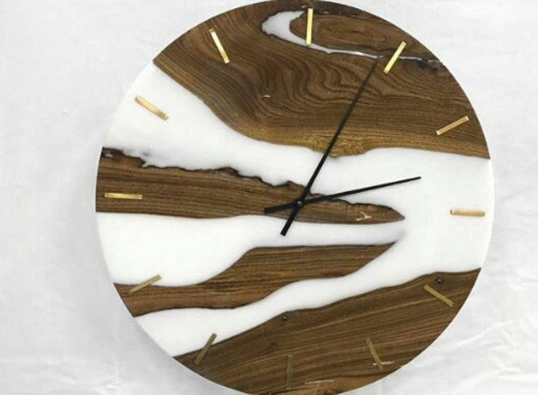 Wooden Art Wall Clock